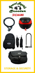 Scooter Moped Storage - Security