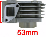 Cylinder Kit - Universal Parts QMB139 50mm Big Bore Cylinder Kit Upgrade to 83cc for TAO TAO GTS 50 > Part #151GRS258