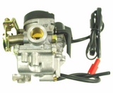 Carburetor - QMB139 50cc 4-stroke Carburetor, Type-1 for WOLF LUCKY 50 > Part #151GRS29
