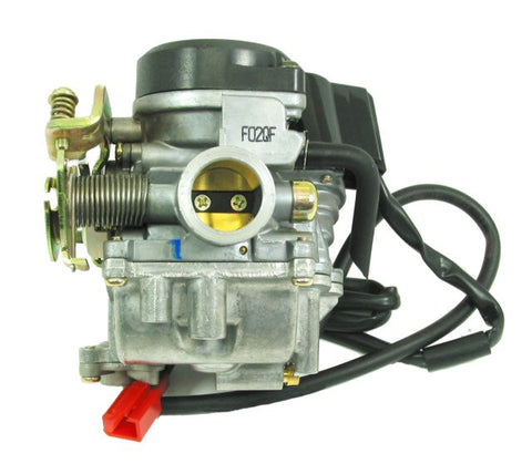 Carburetor, Type-2 4-stroke QMB139 50cc for BINTELLI SCORCH 50 > Part #151GRS222