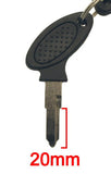 Keys - Scooter Key Key Blank - 35mm Blade TAO TAO CY50 T3> Part #260GRS55