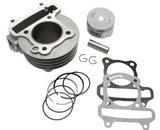 Cylinder Kit - Universal Parts QMB139 50mm Big Bore Cylinder Kit Upgrade to 83cc for WOLF CF50 > Part #151GRS258
